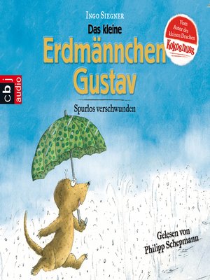 cover image of Das kleine Erdmännchen Gustav--Spurlos verschwunden